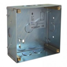 Comelit 3160-1 Vandalcom 1 Module Back Box - Galvanized