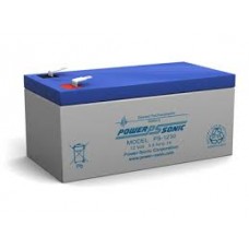 Power-Sonic  PS1230VDS 12v 3.4Ah rechargeable SLA Battery 