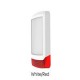 Texecom Odyssey WDA-0002 x1 White Red Cover Only 
