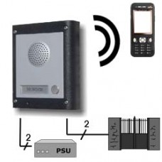 Videx Five Button Flush GSM Moblie phone Audio Intercom