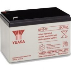 Yuasa NP12-12, 12V 12Ah Sealed Lead-Acid Rechargeable Battery
