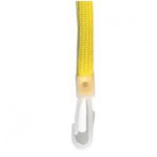 CTS-Direct AC218-YL Breakaway Lanyard 80cm L 10mm W with Plastic Clip Yellow - 100 Pack